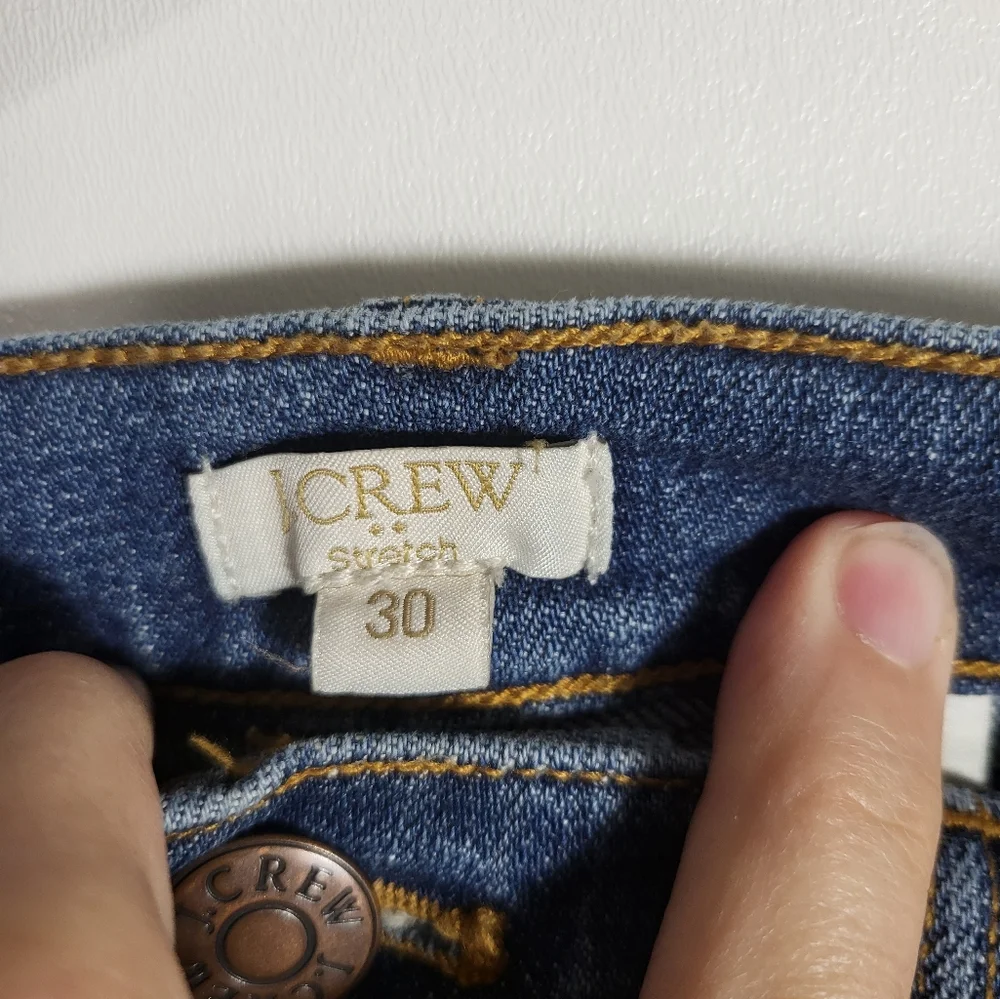 J Crew stretch blue jeans   women's 30  #1908